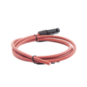 Cable Fotovoltaico, 1.5 m, Rojo, Calibre 10 AWG con Terminal MC4-M en un Extremo