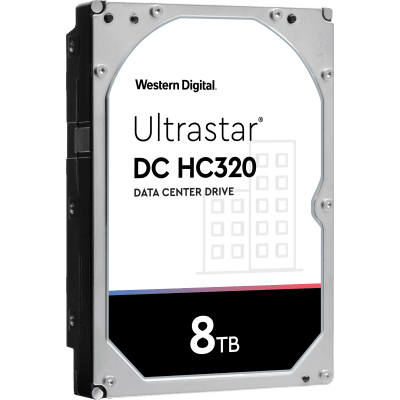 Disco Duro Enterprise 8 TB / Wester Digital (WD) / Serie Ultrastar / Recomendado para Data Center y NVRs de Alta Capacidad / Alto Performace