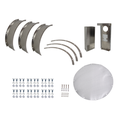 Radomo aislante para alta inmunidad al ruido para antenas RD-5G30 y RD-2G24 incluye blindaje para radios Rocket y AF-5X