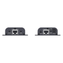 Kit Extensor HDMI para distancias de 50 metros / Soporta resoluciones 720 y 1080P @ 60 Hz / Cat 6, 6a y 7 / Salida Loop en el Tx para visualización local /  Configuración EDID / Soporta control remoto del equipo fuente / Alimente solo el Tx