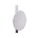 Antena direccional de Alto Rendimiento/ Parábola profunda para mayor aislamiento al ruido / 24.5 dBi / (4.9 - 6.4 GHz) / Conectores N-Hembra / Fácil Montaje y Soporte de acero inoxidable /  Radomo Incluido