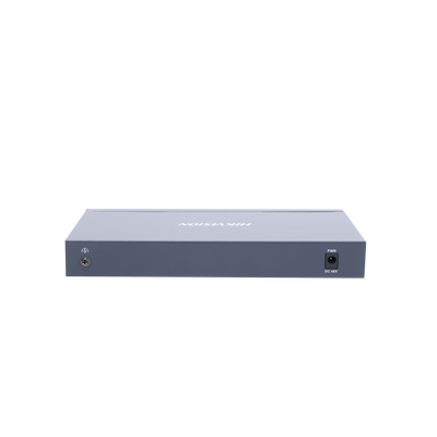 Switch Gigabit PoE+ / Administrable / 8 Puertos Gigabit PoE+ / 2 Puertos SFP / Configuración Remota desde Hik-PartnerPro / PoE Hasta 300 Metros / 110 W