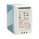 Fuente de poder Riel Din 24V, 100W con Cargador de Bateria