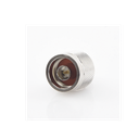 Conector N Macho, Anillo Plegable y Pin Cautivo para RG-8/X, 9258, LMR-240, Níquel/ Oro/ Teflón.