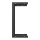 Rack Abierto de 19" para Montaje en Pared de 24 Unidades.