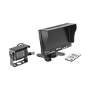 Sistema Profesional Alámbrico  de Cámara de Reversa y Monitor para Vehículos de Trabajo y Montacargas