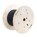 Cable de Fibra Óptica de 6 Hilos, Interior/Exterior, Tight Buffer, No Conductiva (Dieléctrica), LS0H, Multimodo OM4 50/125 Optimizada, 1 Metro (3.28 Pies)