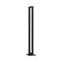 Rack de 2 Postes (Doble Perforación), Estándar 19", 45 Unidades, Fabricado en Acero, Base "L" para Anclar a Piso.