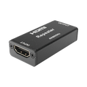 Adaptador HDMI para Amplificar o Repetir la señal de los cables HDMI (Booster) a una distancia de 40 metros / Soporta resoluciones  4K x 2K.