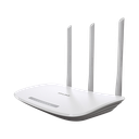Router Inalámbrico WISP, 2.4 GHz, 300 Mbps, 3 antenas externas omnidireccional 5 dBi, 4 Puertos LAN 10/100 Mbps, 1 Puerto WAN 10/100 Mbps, IPTV, IPV6