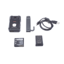 Body Camera Portátil / Grabación a 2K / Pantalla 2.4" LCD / IP67 / H.265 / 32 GB de Almacenamiento / GPS / WIFI / 3G y 4G / Fotos de Hasta 30 Megapixel / Micrófono Integrado