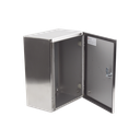 Gabinete de Acero Inoxidable IP66 Uso en Intemperie (300 x 400 x 200 mm) con Placa Interna Galvanizada.