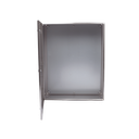 Gabinete de Acero Inoxidable IP66 Uso en Intemperie (800 x 1000 x 300 mm) con Placa Interna Galvanizada.