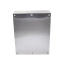 Gabinete de Acero Inoxidable IP66 Uso en Intemperie (800 x 1000 x 300 mm) con Placa Interna Galvanizada.