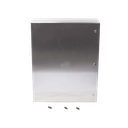 Gabinete de Acero Inoxidable IP66 Uso en Intemperie (800 x 1000 x 300 mm) con Placa Interna Galvanizada.
