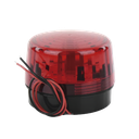 Luz Estroboscópica LED (35) / Patrones de Parpadeo Ajustables / 8 Patrones / Batería de Respaldo / 12-24 Vcc/Vca / Resistente al Clima IP66/IP55