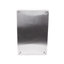 Gabinete de Acero Inoxidable IP66 Uso en Intemperie (400 x 600 x 250 mm) con Placa Interna Galvanizada.
