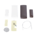 SENSOR + TRANSMISOR 1 ZONA / Convierta OTROS Sensores a Inalámbricos / Puerta y ventana con entrada para zona cableada