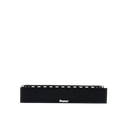 Organizador de Cables Horizontal PatchLink, Sencillo (Solo Frontal), Con Tapa Extendida, Para Rack de 19in, 2UR