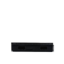Organizador de Cables Horizontal PatchLink, Sencillo (Solo Frontal), Con Tapa Extendida, Para Rack de 19in, 2UR