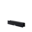 Organizador de Cables Horizontal PatchLink, Sencillo (Solo Frontal), Con Tapa Extendida, Para Rack de 19in, 2UR