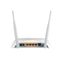 Router inalámbrico  3G/4G, 300 Mbps 1 puerto USB (3G/4G), 1 puerto WAN 10/100 Y 4 puertos LAN 10/100, 2 antenas omnidireccionales de 5 dBi