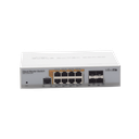 Cloud Router Switch Administrable L3, 8 puertos 10/100/1000 Mbps c/PoE Pasivo ó 802.3af/at, 4 Puertos SFP