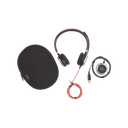 Jabra Evolve 40 Duo con Conexión USB / 3.5 mm, indicador de ocupado y cancelación de ruido pasiva (6399-823-109)