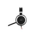 Jabra Evolve 80 con conexión USB / 3.5mm, cancelación activa/pasiva de ruido con indicador de ocupado (7899-823-109)