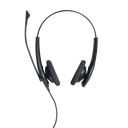 Jabra Biz 1500 Duo, auricular profesional con cancelación de ruido, ideal para contact center con conexión QD (1519-0157)