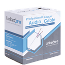 Cable para Audio Profesional de 2 Conductores Calibre 18 para Aplicaciones de Audio y Automatización Bobina de 152 Metros (500 Pies)