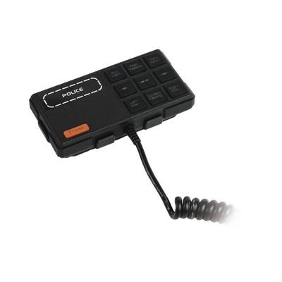 Barra de luces LED de 46" Rojo/Azul , De 132 LEDs, Sirena, Bocina y Controlador Incluido, Ideal para Equipar Unidades de Seguridad Publica