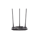 Router N de alta potencia 300 Mbps / 1 Puerto WAN 10/100 / 3 Puertos LAN 10/100 / Chip PA (potencia transmisión 2x) / 3 Antenas de 7 dBi