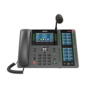 Teléfono empresarial IP hasta 20 lineas SIP, micrófono exterior, 106 botones DSS, Bluetooth integrado para diademas, puertos Gigabit, soporta recepción video, PoE