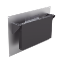 Par de Sujetadores para Instalación de Equipo Rackeable en Placa o Pared (hasta 2U), Puede soportar 10 Kg