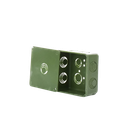Caja Cuadrada y Tapa de 1" para instalaciones con tubería PVC Conduit pesado.
