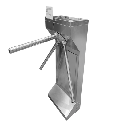 Torniquete Industrial en Acero Inoxidable, Bidireccional, USO RUDO, Espacio para Lectora de Proximidad