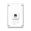 Access Point UniFi U6 In Wall/Montaje p/pared, WIFI 6 2.4 Y 5 Ghz, hasta 5.3 Gbps, 1 pto PoE In, 4 ptos secundarios (1 PoE Out)
