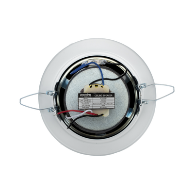 Altavoz  4" | Montaje en Techo | 3 - 6W | 70/100V | Frente Metálico | Resistente a Humedad