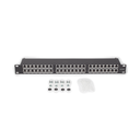 Panel de Parcheo de Impacto (110) Blindado de 48 Puertos Cat6A