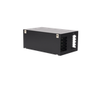 Distribuidor de Fibra Óptica con Bandejas Deslizables, Vacío, 19 Pulgadas, Acepta 72 Adaptadores LC Duplex o LC Simplex o 72 SC Simplex, 4U
