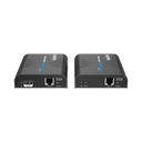 Kit extensor KVM (HDMI y USB) hasta 120 metros / Resolución 1080P @ 60 Hz / Soporta STP y UTP CAT6 /  Soporta Switch Gigabit para control KVM múltiple / Soporta hasta 253 receptores / Transmite el Video y Controla tu DVR vía USB