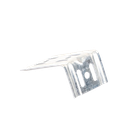Ménsula Para MallaFils, para montaje en pared, para anchos de charola de 100 mm, con acabado electrozinc