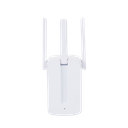 Repetidor / Extensor de Cobertura WiFi N / MU-MISO / 300 Mbps 2.4 GHz / 3 antenas externas / Botón WPS