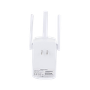 Repetidor / Extensor de Cobertura WiFi N / MU-MISO / 300 Mbps 2.4 GHz / 3 antenas externas / Botón WPS