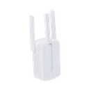 Repetidor / Extensor de Cobertura WiFi N / MU-MISO / 300 Mbps 2.4 GHz / 3 antenas externas / Botón WPS