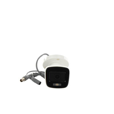 [ColorVu] Bala TURBOHD 2 Megapixel (1080p) / Imagen a Color 24/7 / Lente 2.8 mm / Luz Blanca 20 mts / IP66 / Policarbonato / Microfono Integrado