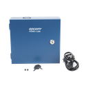 Fuente de Poder Profesional HEAVY DUTY @ 16 Amperes / 8 Canales / Hasta 2A por Salida / Ajuste independiente de 11 a 15 Vcc por Salida / Protección Contra Sobrecargas / Filtro de Ruido Especial para Cámaras 4K.