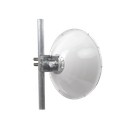 Antena Direccional de Alto Rendimiento/ Parábola profunda para mayor aislamiento al ruido / 29 ± 1 dBi / 4.9 - 6.4 GHz / Conectores N-Hembra / Fácil Montaje y Soporte de acero inoxidable / Radomo Incluido