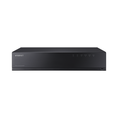 DVR 16 Canales Analogicos + 2 canales IP hasta 8 Megapixel / Soporta 4 Tecnologías (AHD, TVI, CVI, CVBS) / Hasta 8 HDDs / Entradas y Salidas de Audio y Alarma